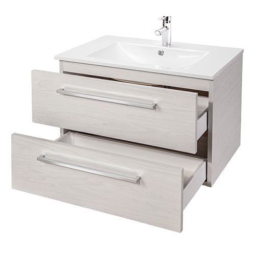 30″ 2 Drawer Wall Hung Vanity