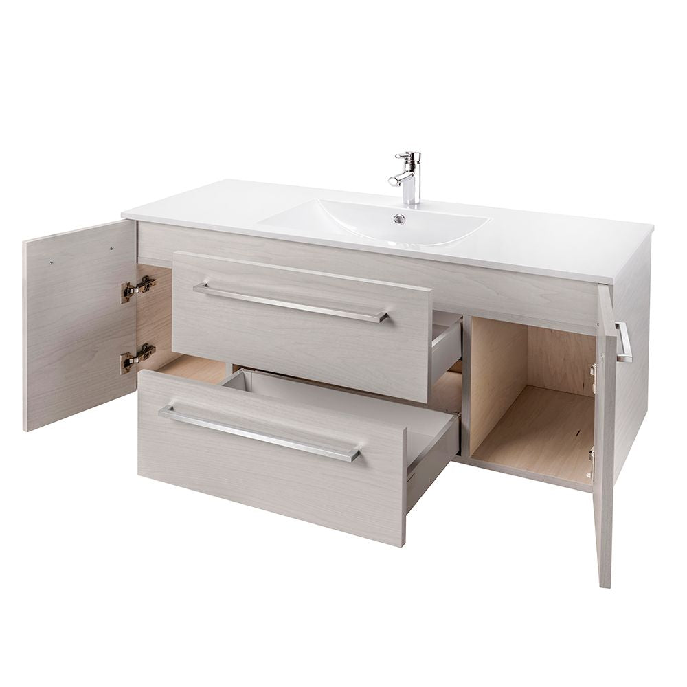 48" Floating Wall-Hung Vanity w/ top