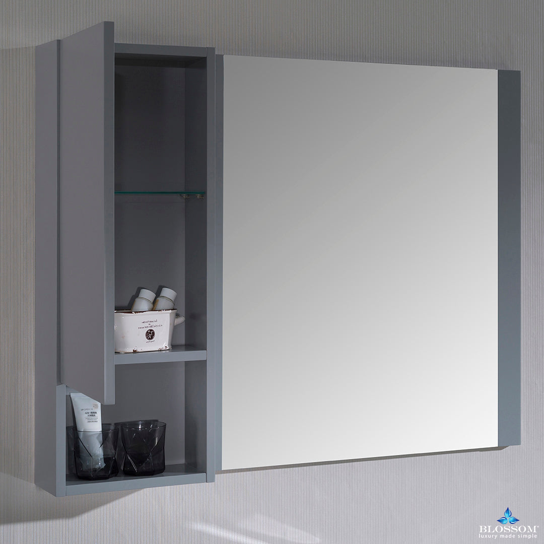Monaco 42 Inch Vanity (Wall Hung, Chrome Legs, Wood Legs)