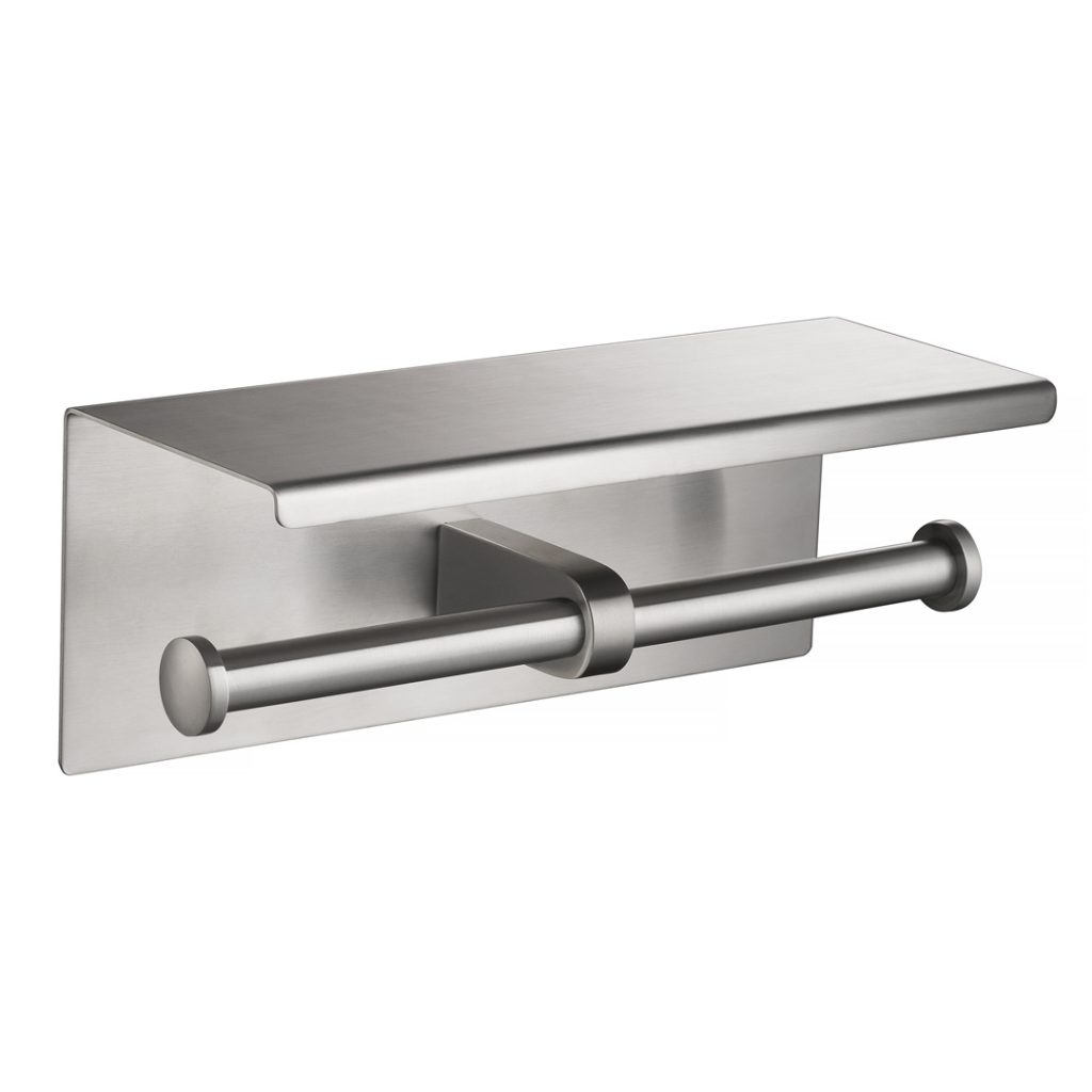 Double Tissue Holder – Brush Nickel – BA02 505 02D