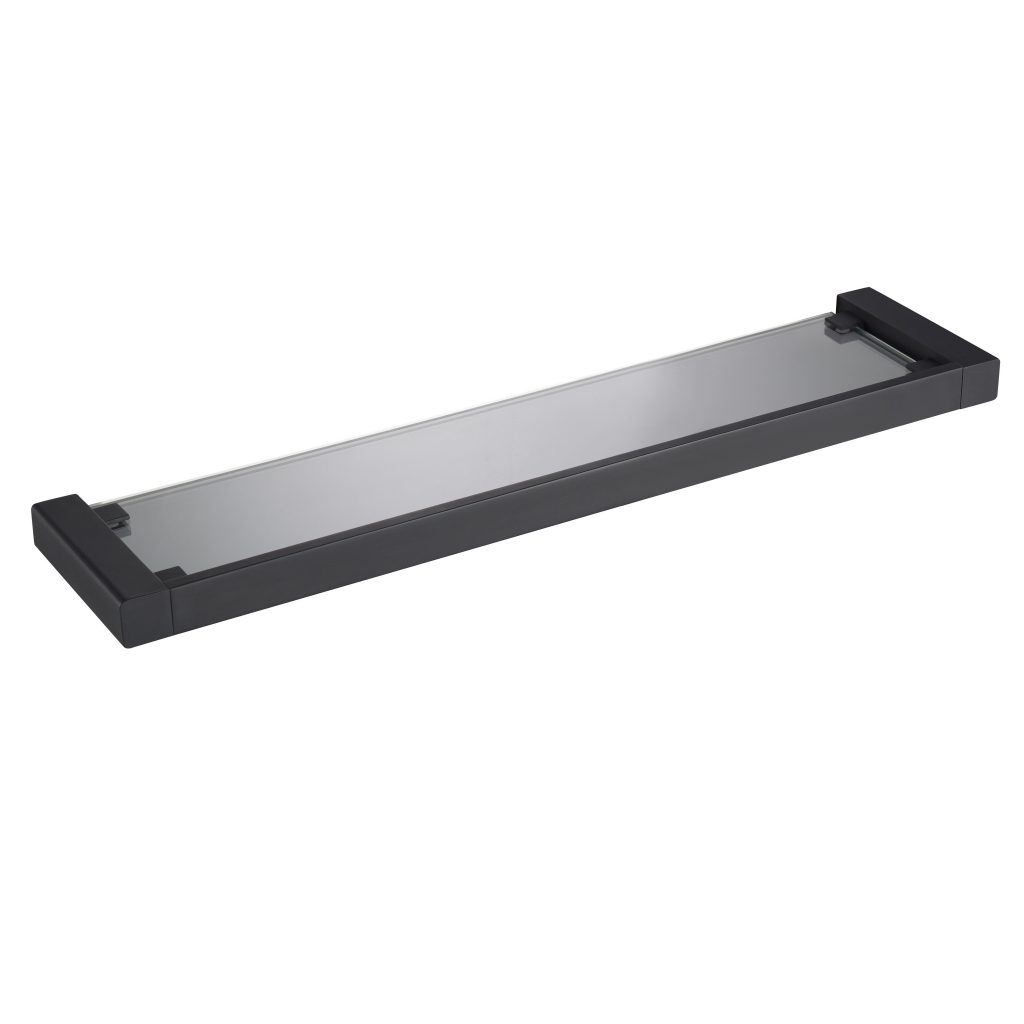 24 Glass Shelf – Matte Black – BA02 607 04