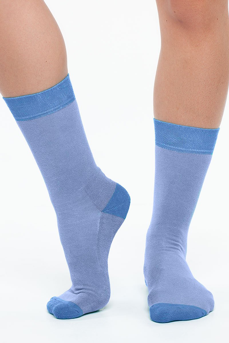 Bamboo Socks Actives New Blues 4 Pairs