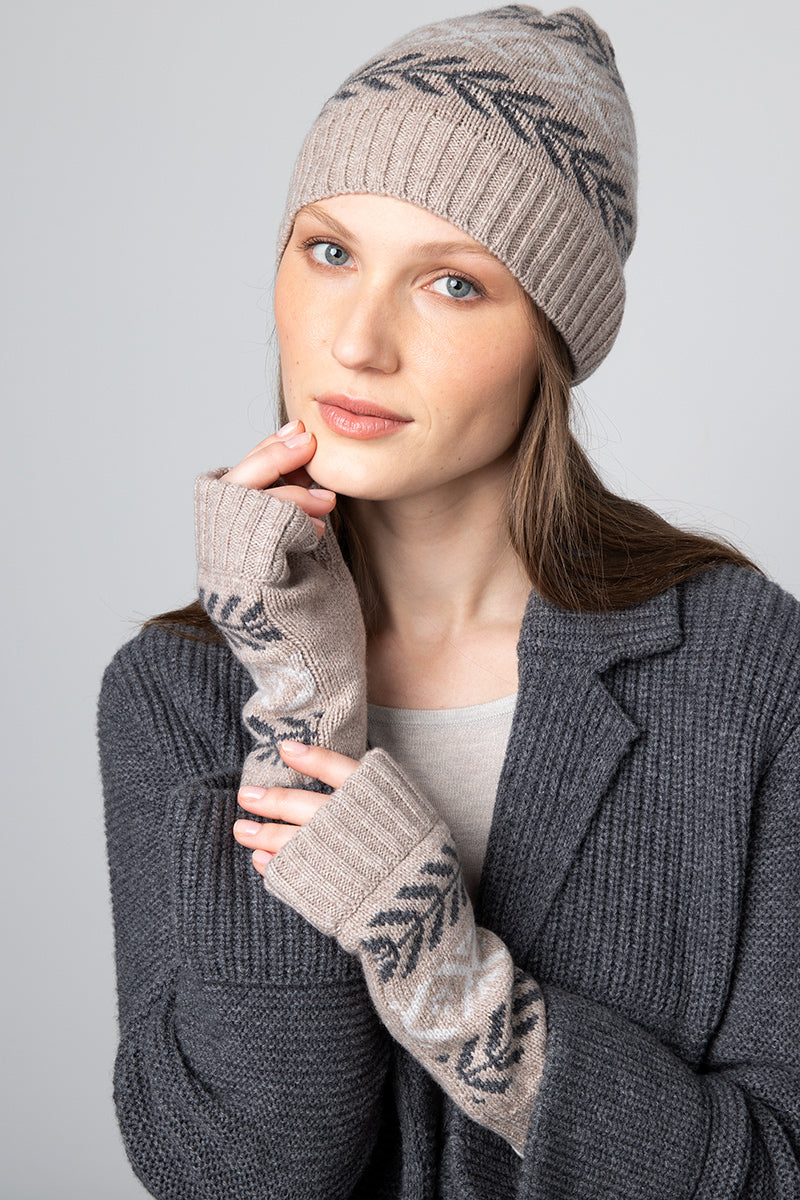 Kinross Cashmere Nordic Gloves