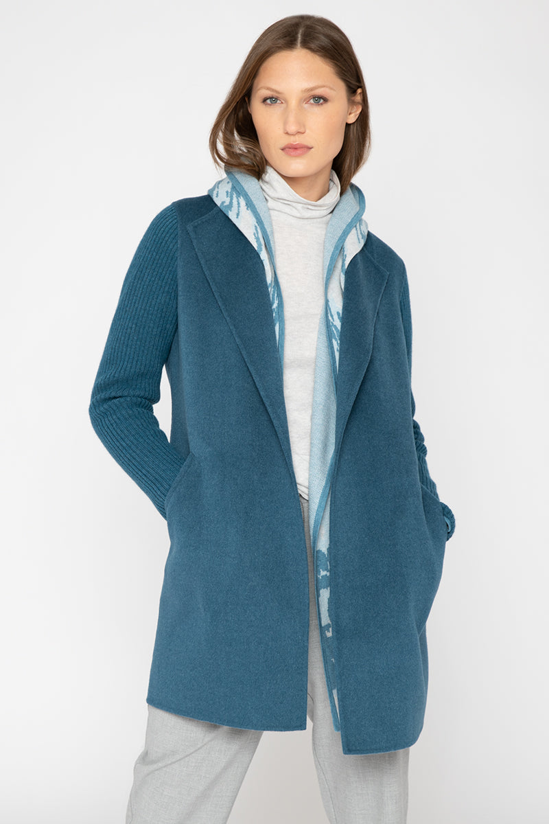 Kinross Rib Sleeve Coat
