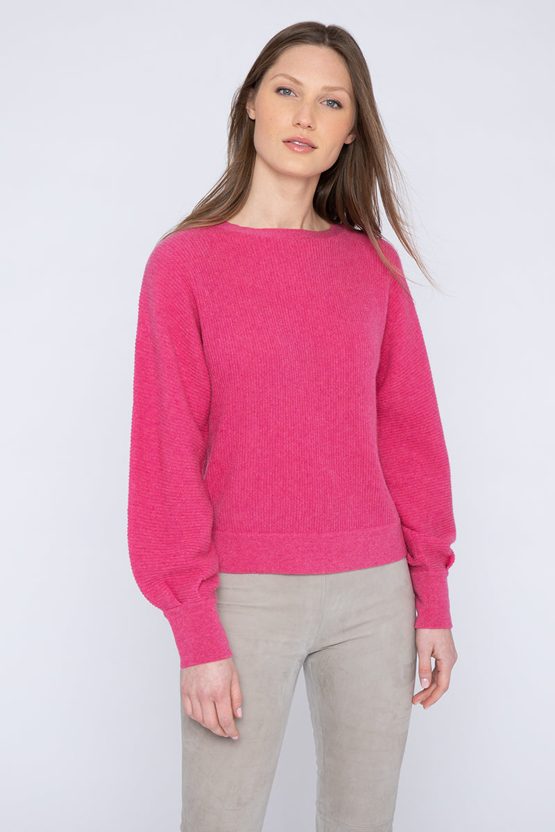 Kinross Pleat Sleeve Balletneck