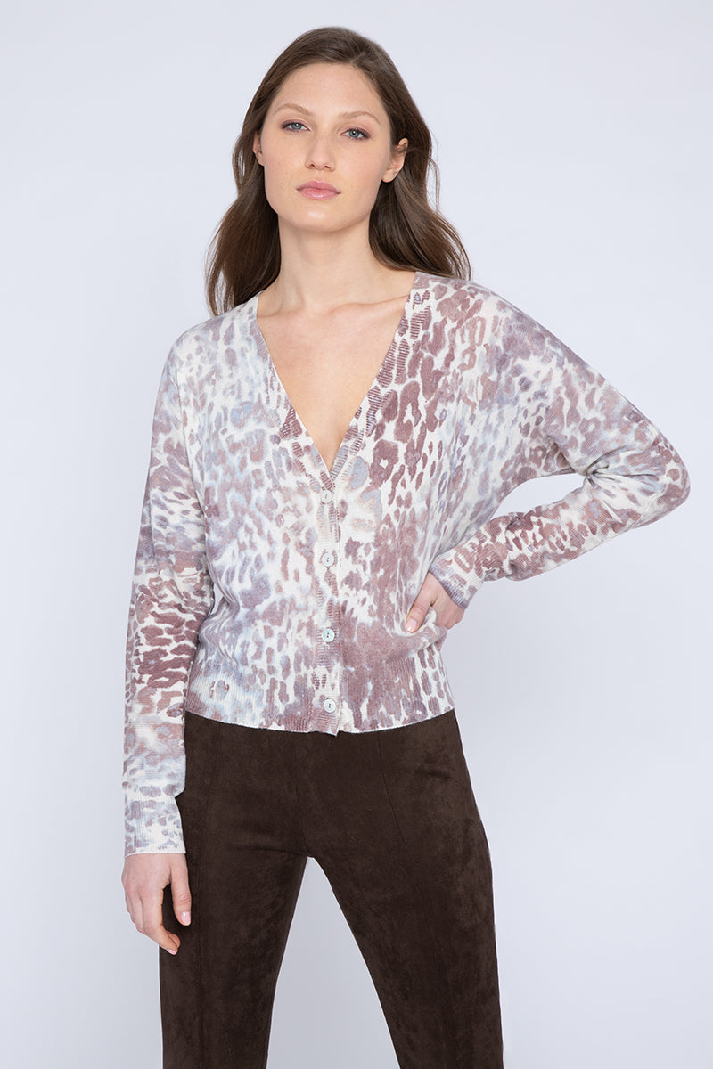 Kinross Leopard Cardigan