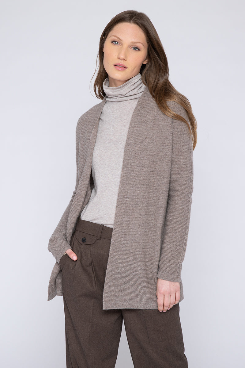 Kinross Textured Easy Cardigan