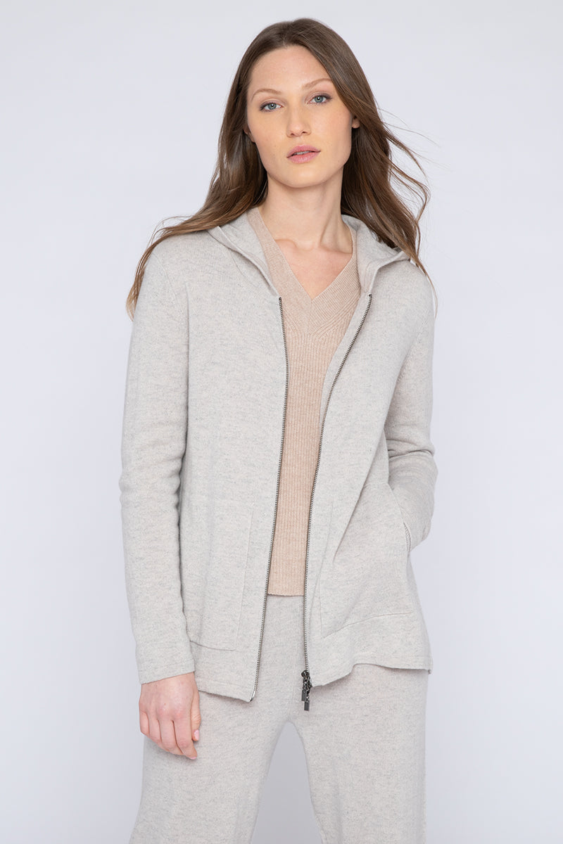 Kinross Hi Low Zip Hoodie