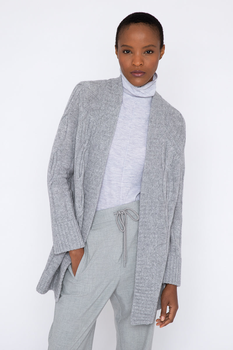 Kinross Luxe Cable Cardigan