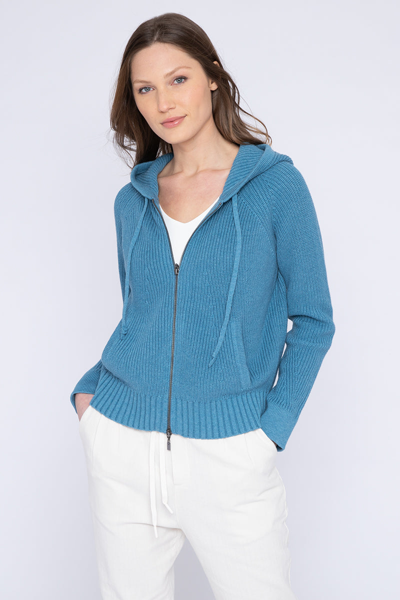 Kinross Rib Zip Hoodie