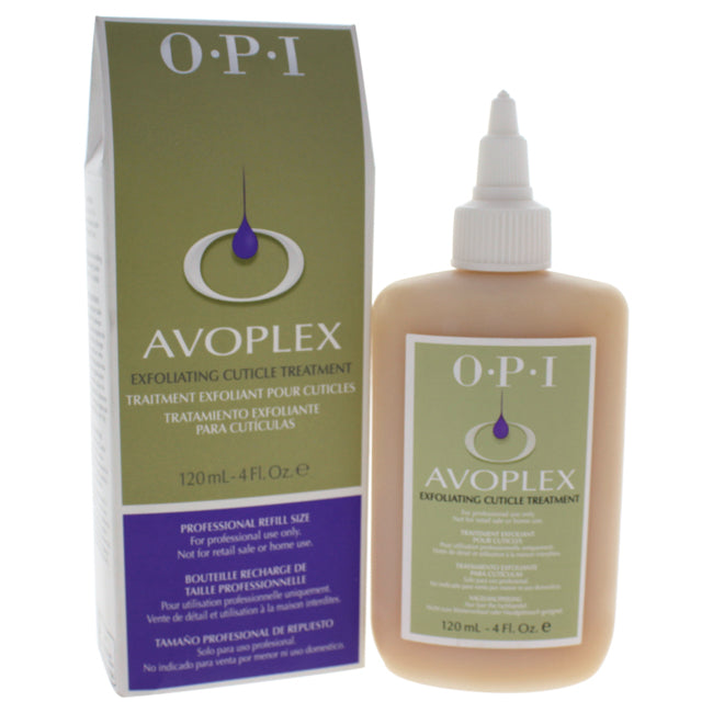 Avoplex Exfoliating Cuticle Treatment by OPI for Unisex - 4 oz Treatment