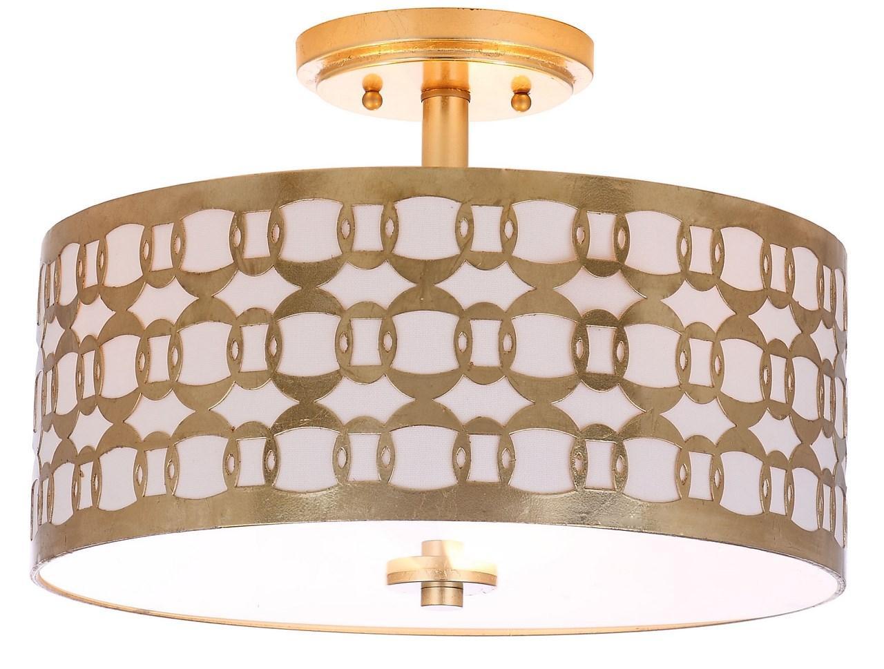 Cedar Linked 3 Light 15-Inch Dia Flush Mount
