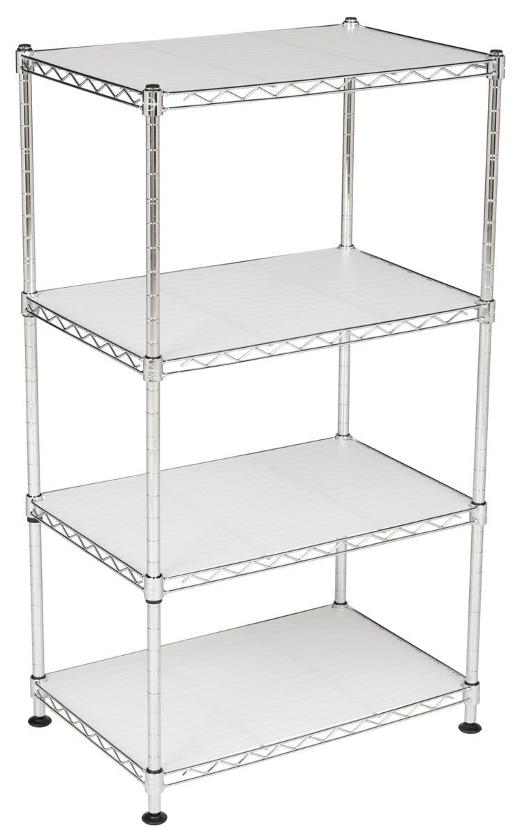 Jules Adjustable Chrome Wire Mini Rack