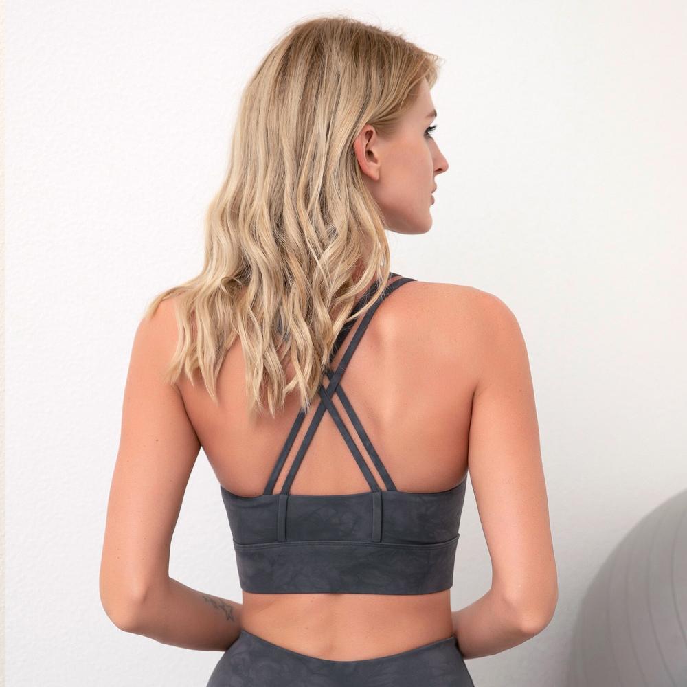 Astoria LUXE CLOUD Sports Crop - Charcoal