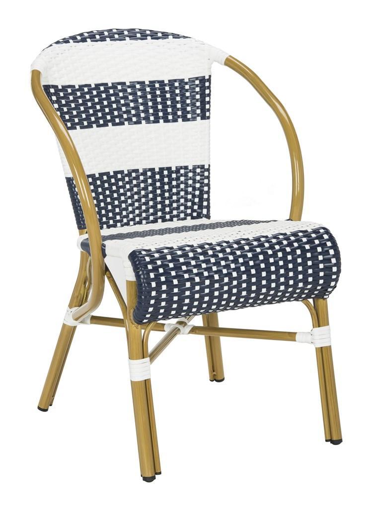 Sarita Striped French Bistro Side Chair