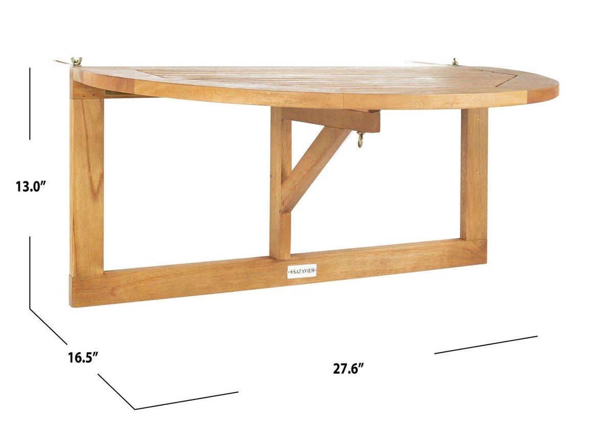 Owens Balcony Hanging Half Table