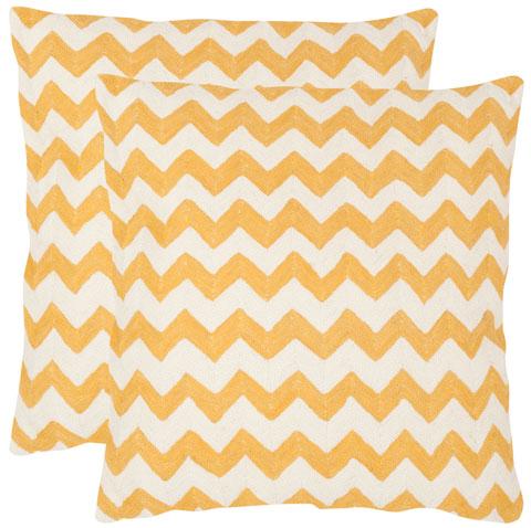 Striped Tealea Pillow
