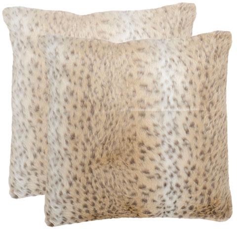 Snow Leopard Pillow