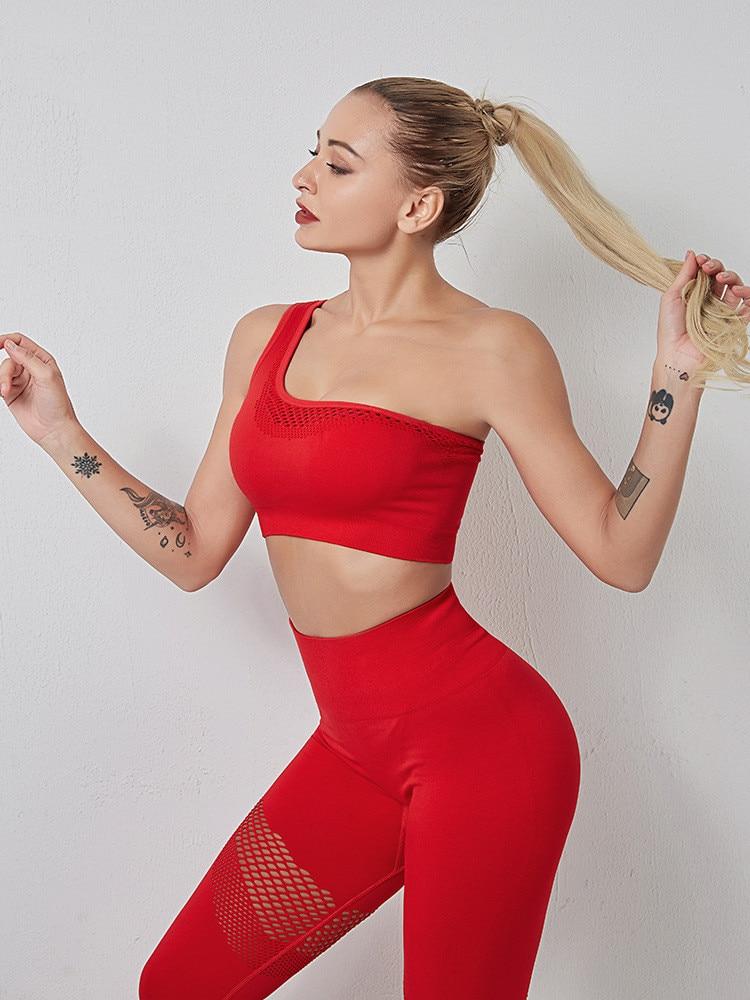 Astoria POWER Sports Crop - Red