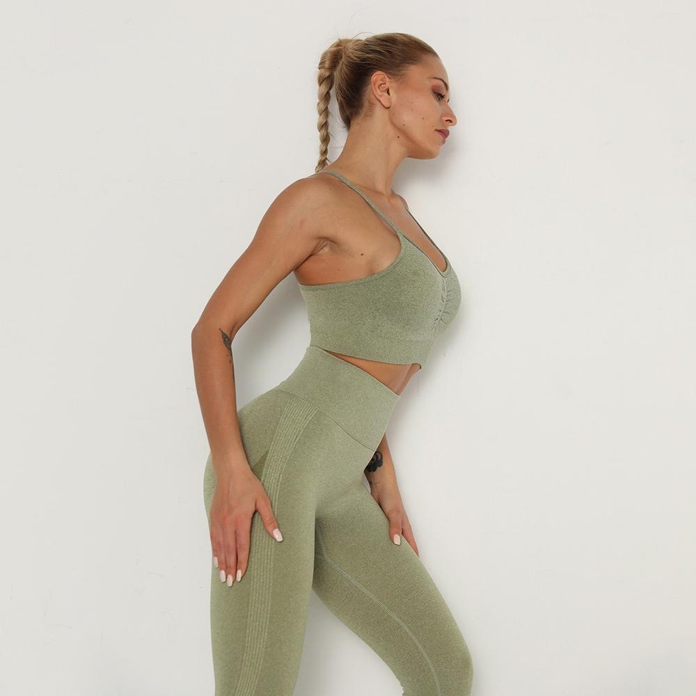 Astoria TEMPO Contour Sports Crop - Army Green