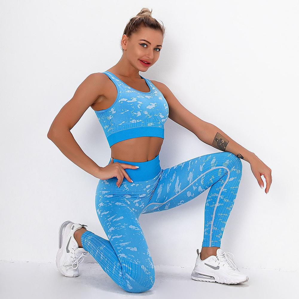Astoria FLEX Sports Crop - Azure
