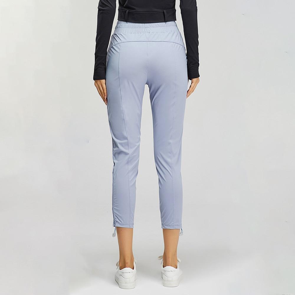 Astoria Essential Crop Jogger - Grey Blue