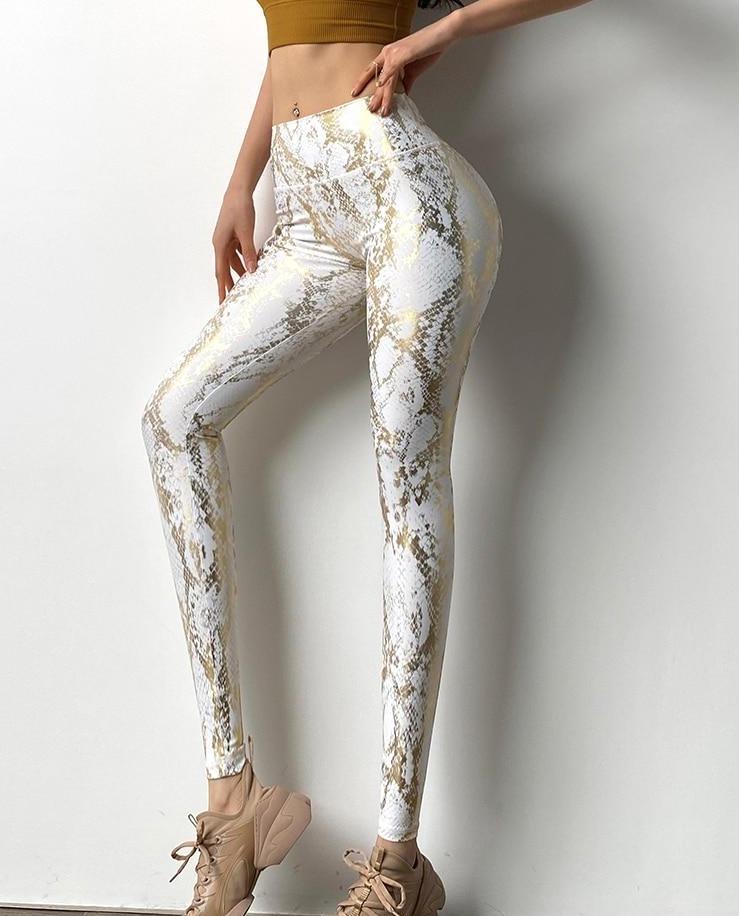Astoria LUXE METALLIC Series Legging - Ivory