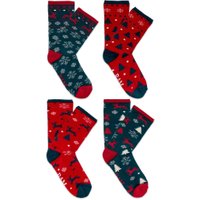 Christmas Socks 4 Pack