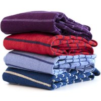 Bamboo Roll Top Socks Bramcombe Pack 4 Pairs