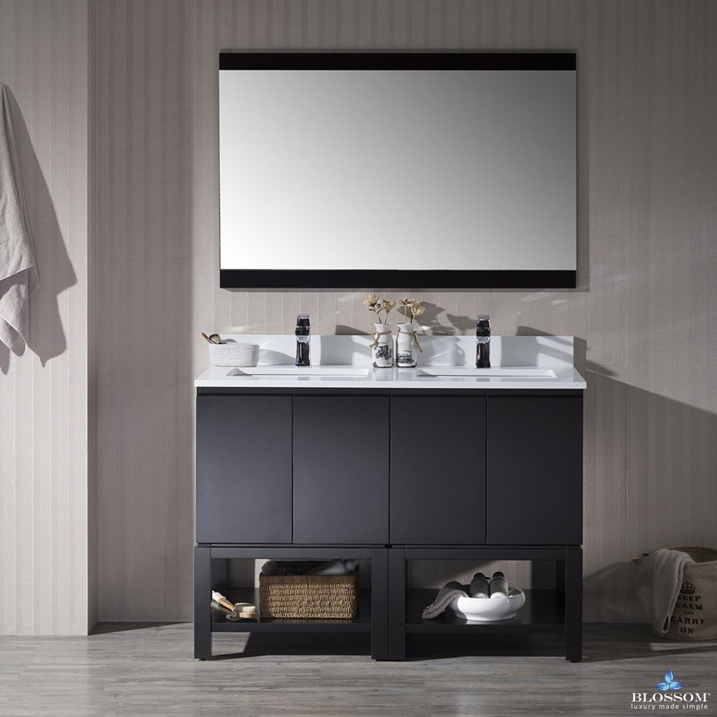 Monaco 48 Inch Vanity (Single or Double Basins)