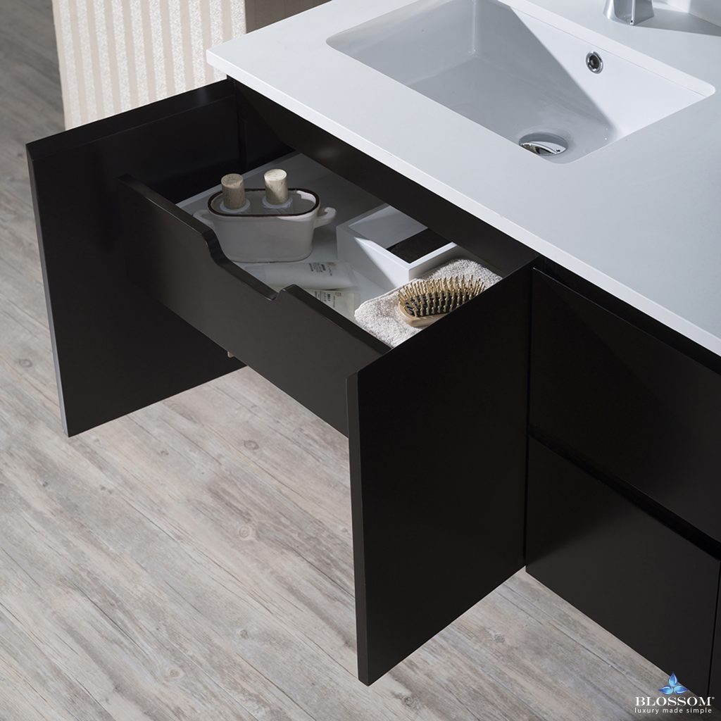 Monaco 60 Inch Wall Hungs Vanity