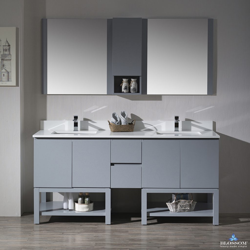 Monaco 72 Inch Vanity