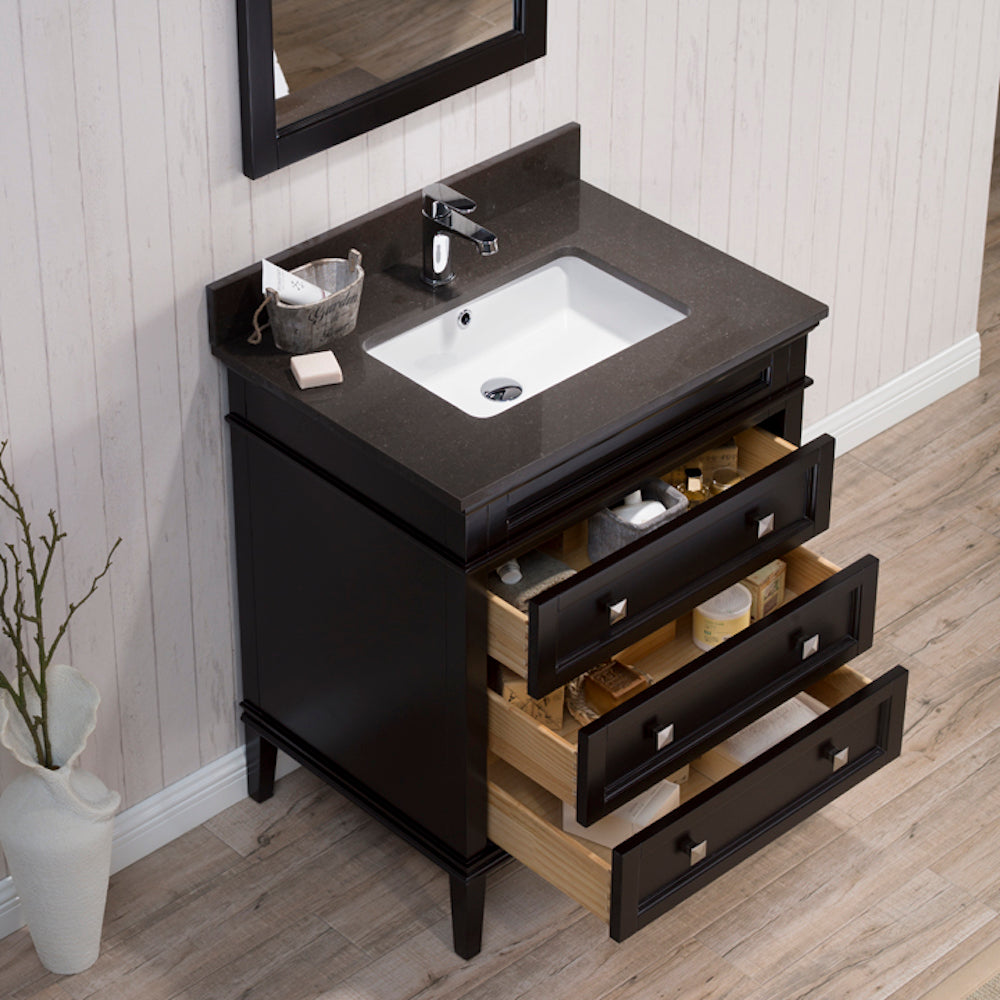 Bordeaux 30 Inch Vanity