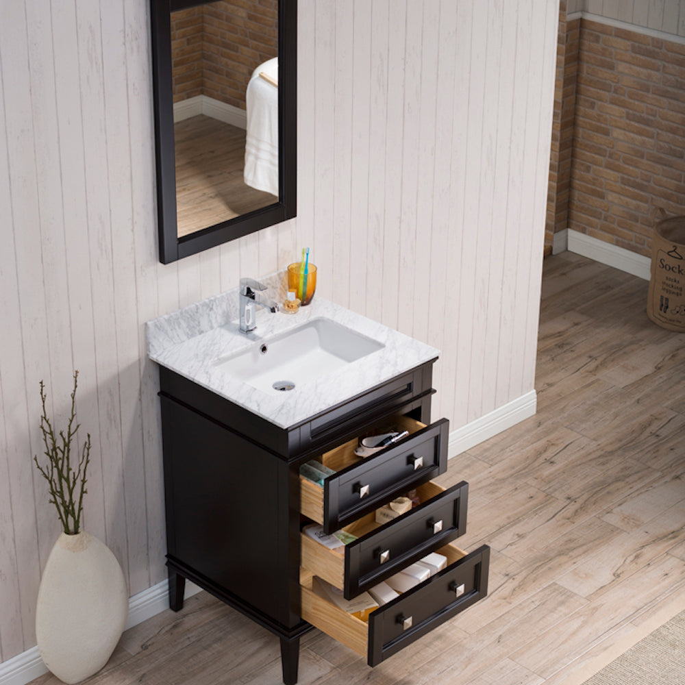 Bordeaux 24 Inch Vanity