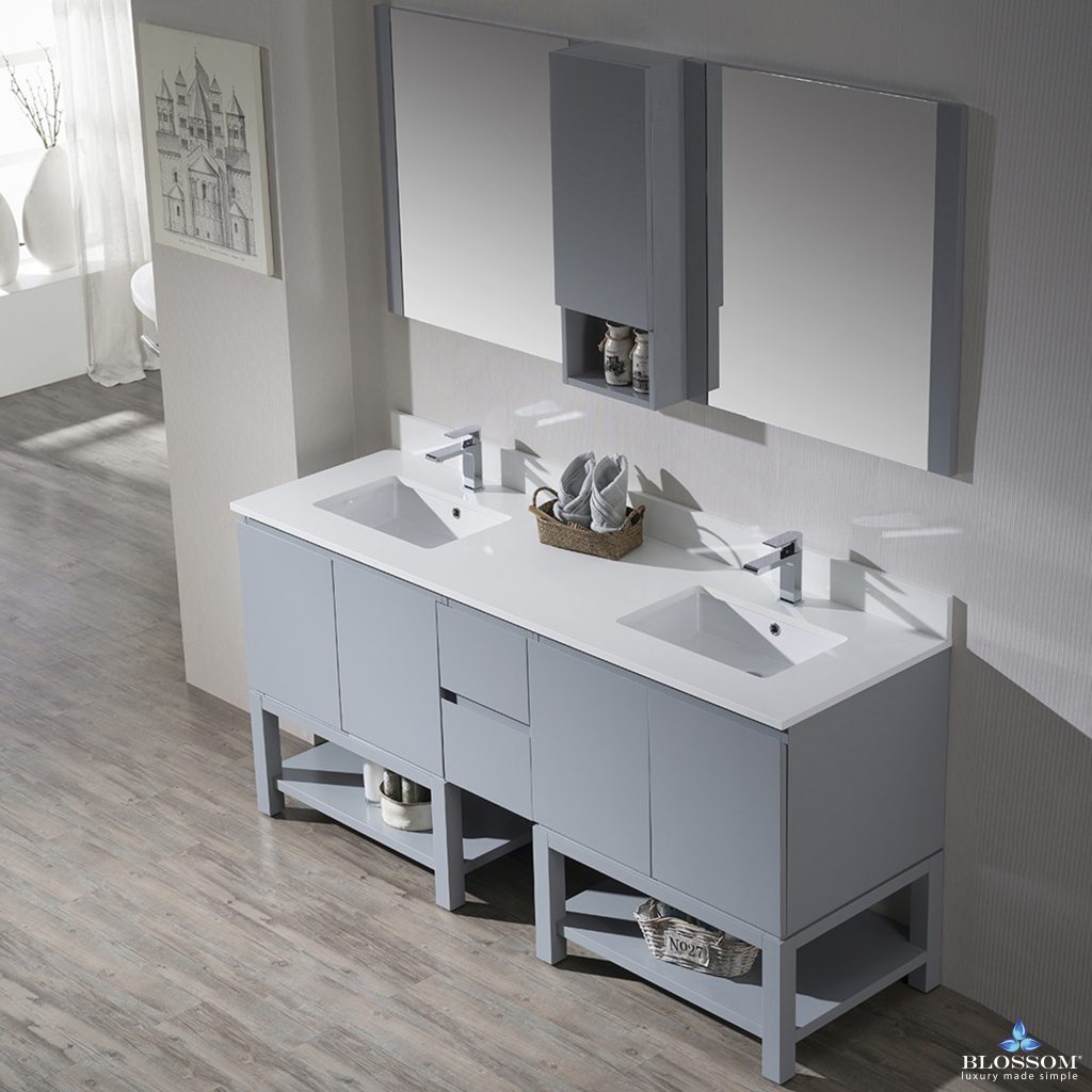 Monaco 72 Inch Vanity