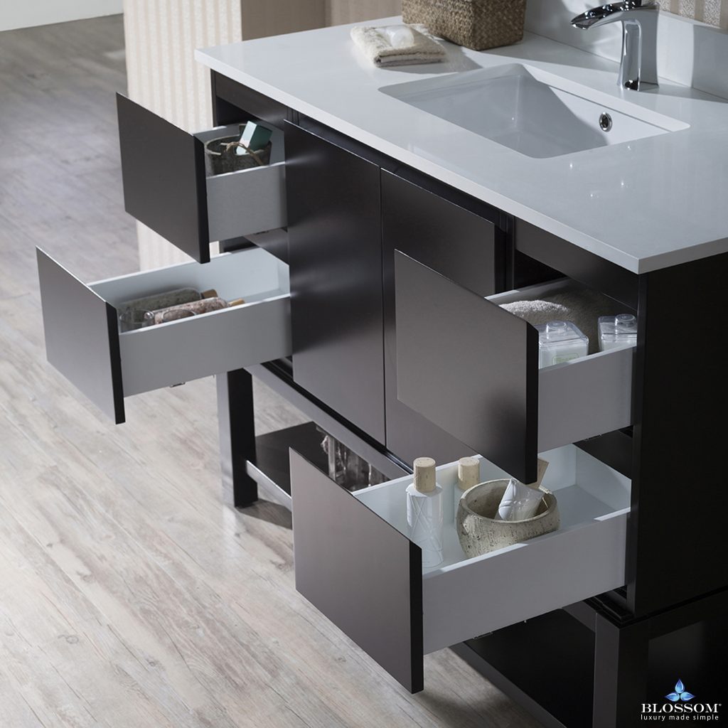 Monaco 48 Inch Vanity (Single or Double Basins)