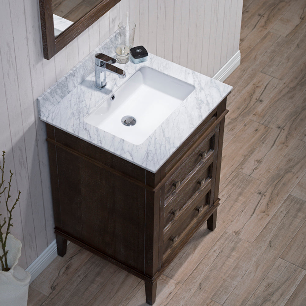 Bordeaux 24 Inch Vanity