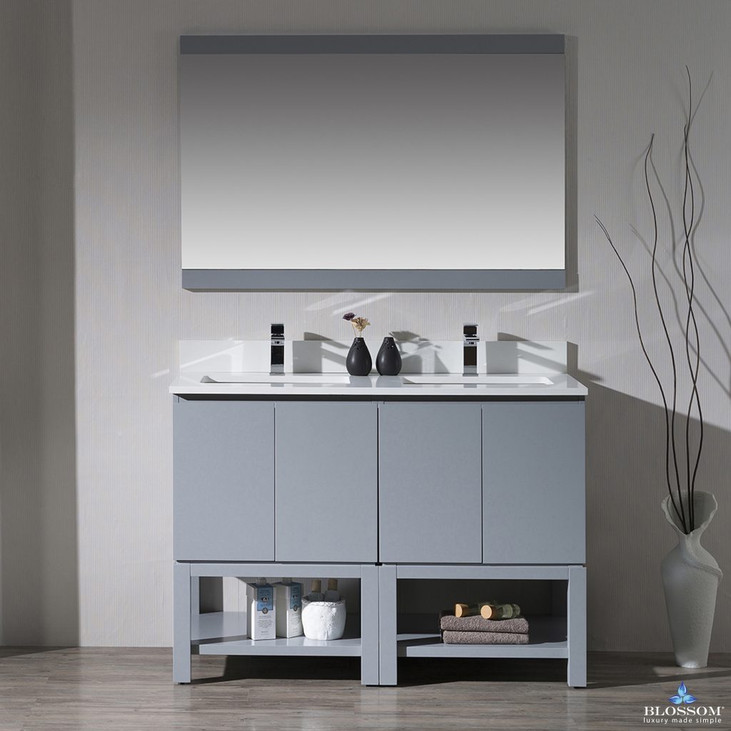 Monaco 48 Inch Vanity (Single or Double Basins)