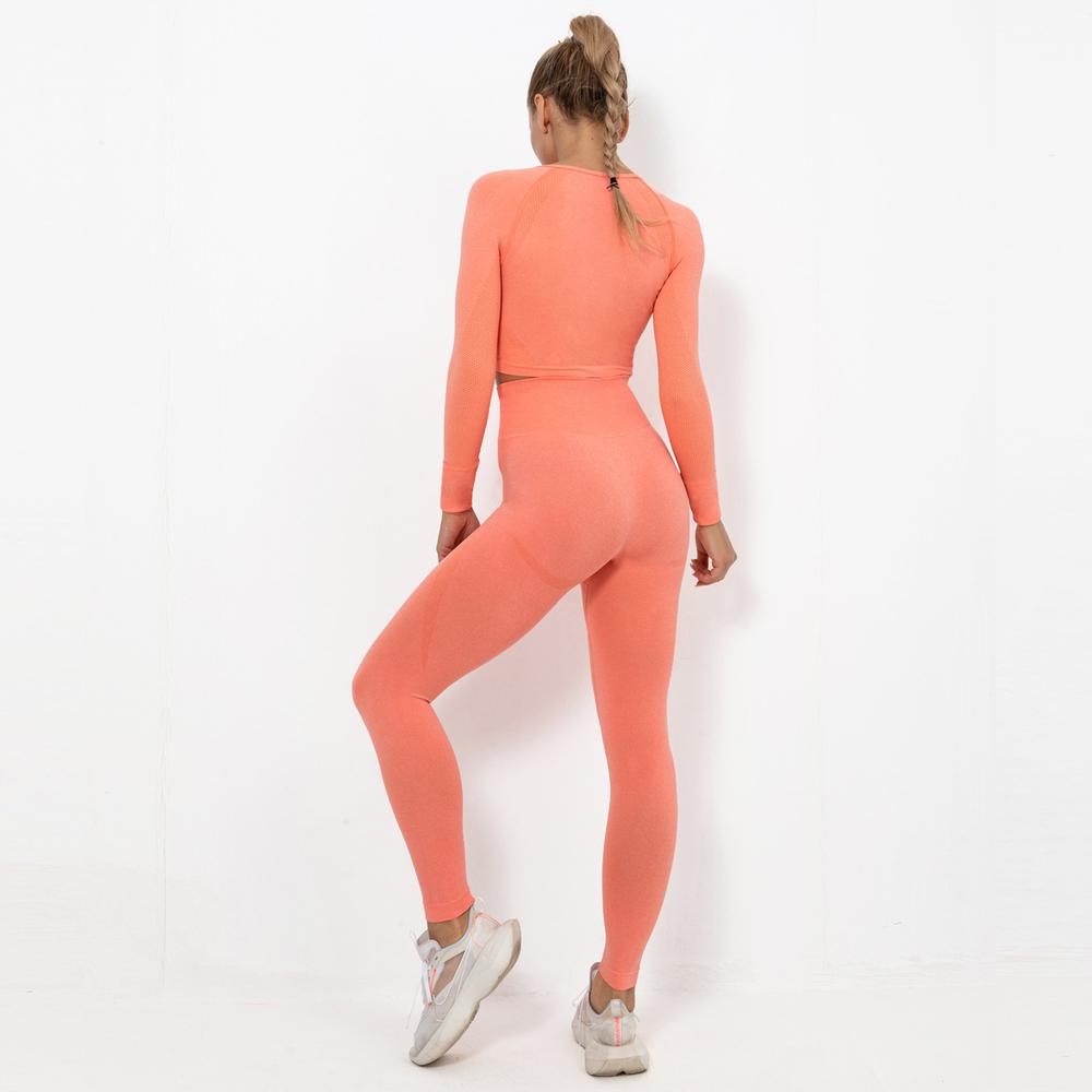 Astoria TEMPO Full Length Legging - Bright Peach