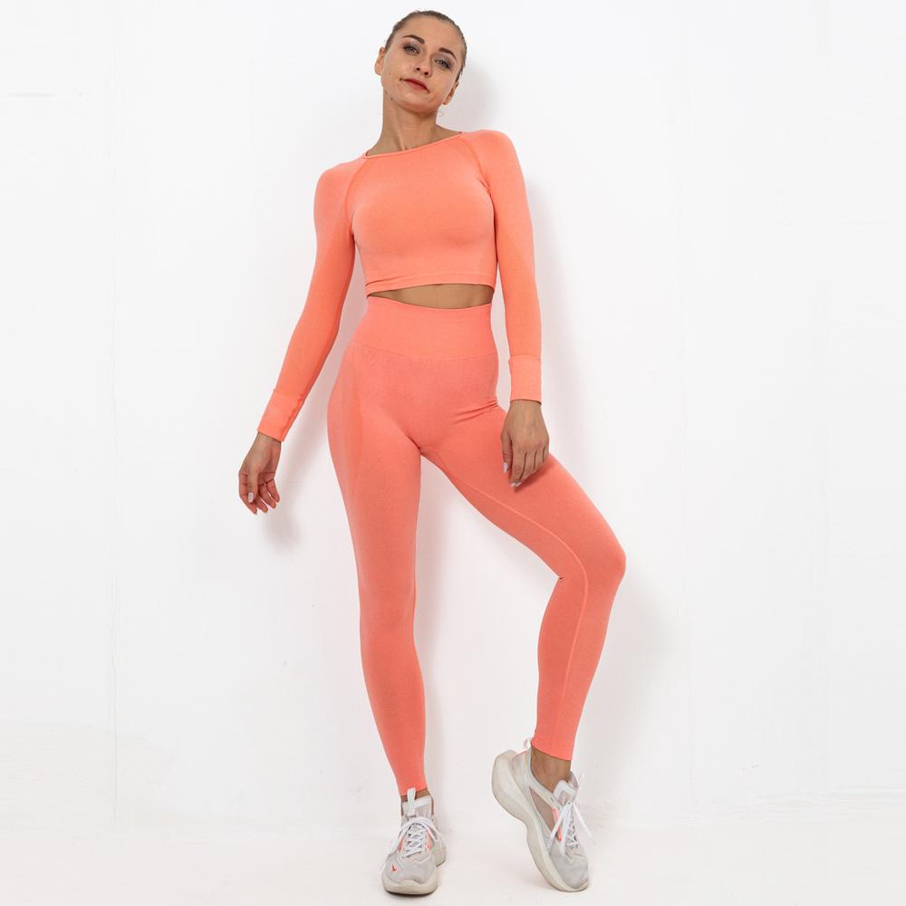 Astoria TEMPO Full Length Legging - Bright Peach