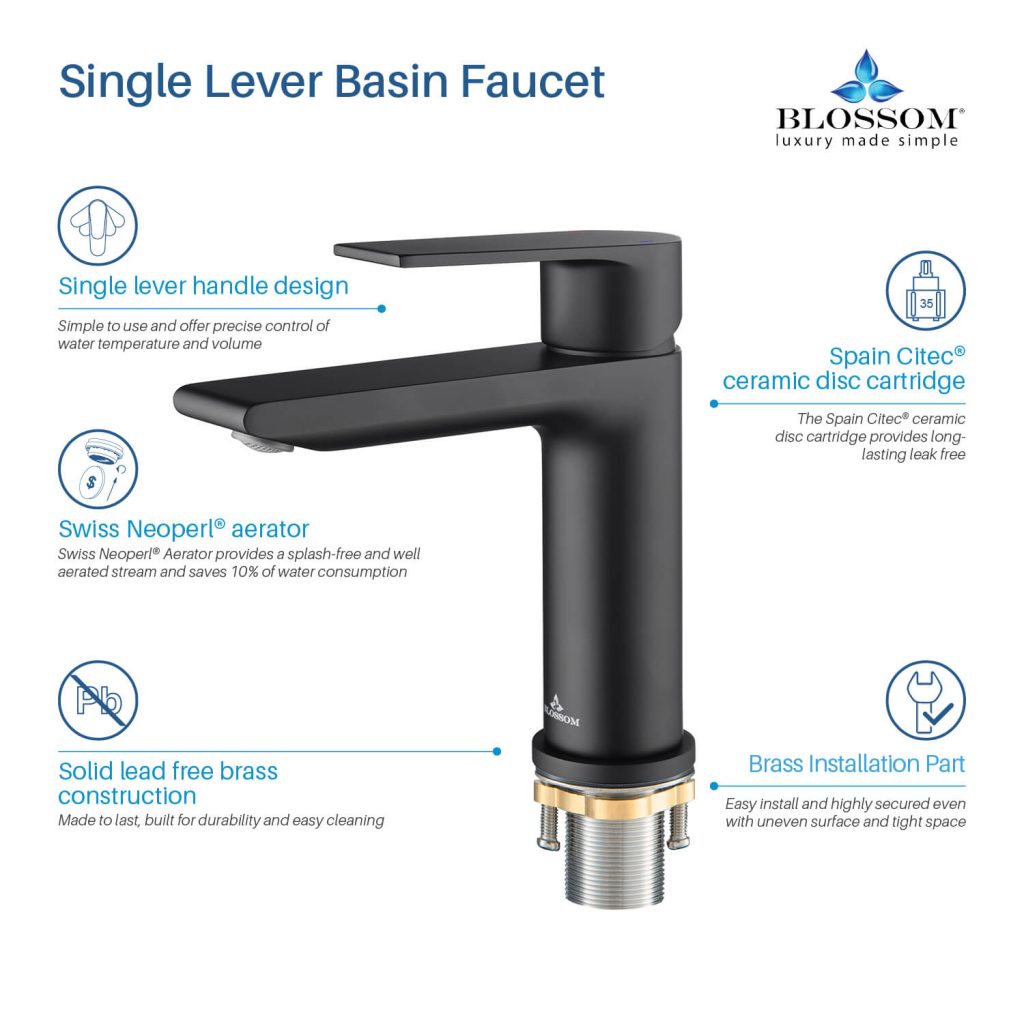Single Handle Lavatory Faucet – F01 102