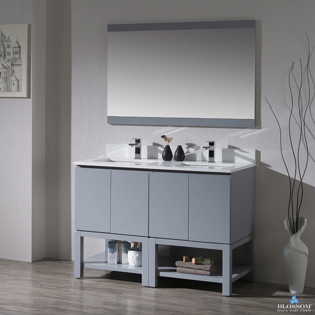 Monaco 48 Inch Vanity (Single or Double Basins)