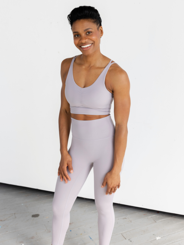 Astoria LUXE BREEZE Legging - Lilac Grey