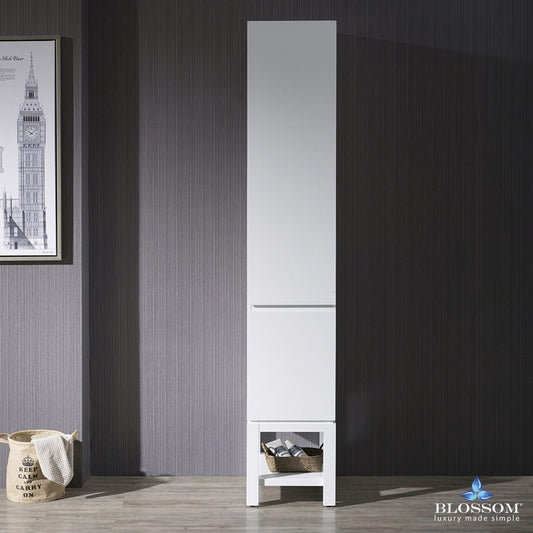 Monaco 15 Inch Linen Cabinet with Legs