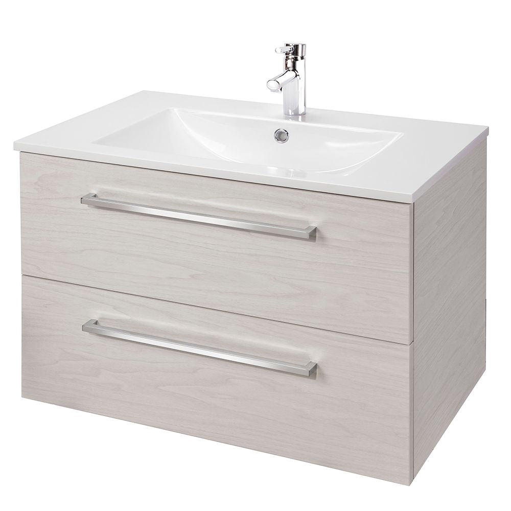 30" Floating Wall-Hung Vanity w/ top
