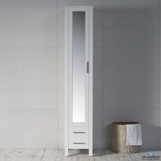 Sydney 15 Inch Mirror Linen Cabinet