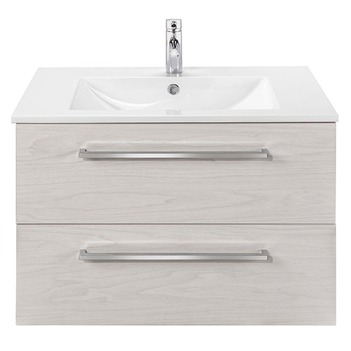 30″ 2 Drawer Wall Hung Vanity