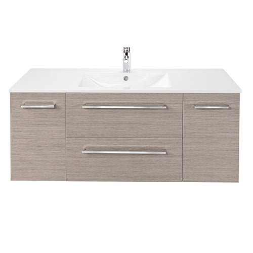 48″ 2 Drawer 2 Door Wall Hung Vanity