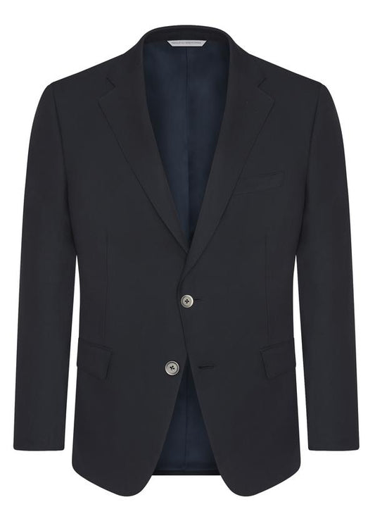 Samuelsohn Navy Ice Wool Blazer - Classic Fit