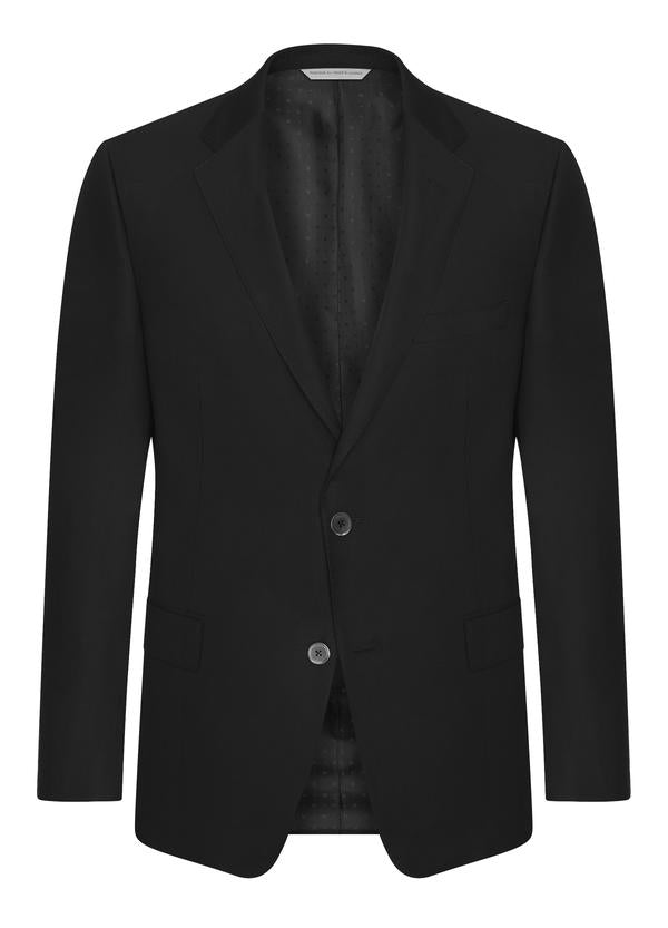 Samuelsohn Black Double Twist Blazer